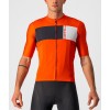 PROLOGO 7 Radtrikot kurzarm rot/orange