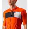 PROLOGO 7 Radtrikot kurzarm rot/orange