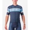 SCORPIONE 3+COMPETIZIONE KIT Radsport-Set (Kurzarmtrikot+Trägerhose) blau