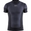 Active Extreme X Windschutz Kurzarm-Unterhemd schwarz