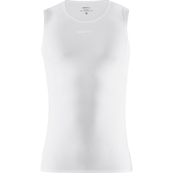 NANOWEIGHT Funktionsshirt ärmellos weiß