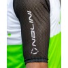 New Classica Radtrikot kurzarm grün/weiß