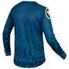 MT500 Print Tee LTD Radtrikot langarm MTB/Freeride blau