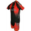 ESPAÑA 2012 Radsport-Profi-Team-Kurzarmtrikot mit kurzem Reißverschluss