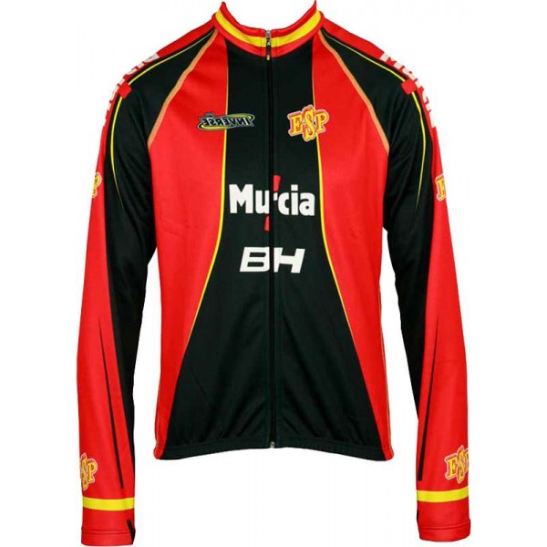 ESPAÑA 2012 Radsport-Profi-Team-Radsport-Langarmtrikot