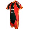 ESPAÑA 2012 Radsport-Profi-Team-Kurzarmtrikot mit kurzem Reißverschluss