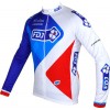 FRANCAISE DES JEUX (FDJ) 2016 Langarmtrikot B'TWIN Radsport-Profi-Team
