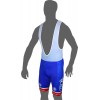 FRANCAISE DES JEUX (FDJ) 2016 Trägerhose blau B'TWIN Radsport-Profi-Team