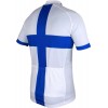 FRANCAISE DES JEUX (FDJ) Finnischer Meister 2014/2015 Kurzarmtrikot (kurzer Reißverschluss) -B'TWIN Radsport-Profi-Team
