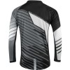 DOWNHILL Radtrikot langarm MTB/Freeride schwarz/weiß