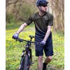 MTB ANGLE Radtrikot kurzarm grün