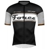 RETRO Radtrikot kurzarm schwarz