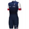 Frankreich 2023 Set (Radtrikot langer RV+Trägerhose)-ALE Radsport-Profi-Team