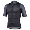 PODIUM Radsport-Set (Radtrikot kurzarm+Trägerhose kurz) schwarz/grau