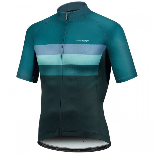 RIVAL Radtrikot kurzarm blau-grün