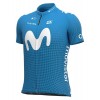 MOVISTAR 2021 Radtrikot kurzarm (langer RV)-ALE Radsport-Profi-Team