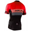 Radsport-Set (Radtrikot BORGO B+Radhose VILLAGGIO B) schwarz/rot