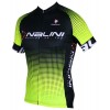 BORGO C Radtrikot kurzarm schwarz/neongelb