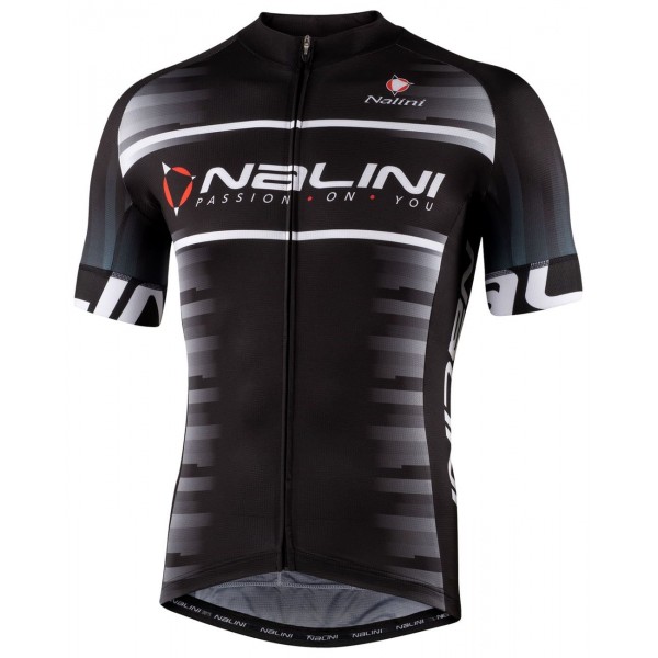 BORGO Radtrikot kurzarm schwarz