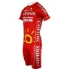Cofidis 2008 Kurzarmtrikot mit kurzem Reißverschluss