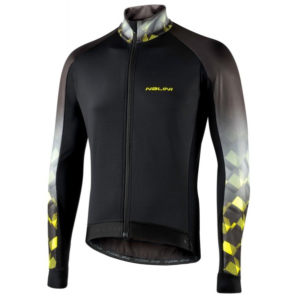 Criterium Jkt Fahrrad Winterjacke schwarz/neongelb