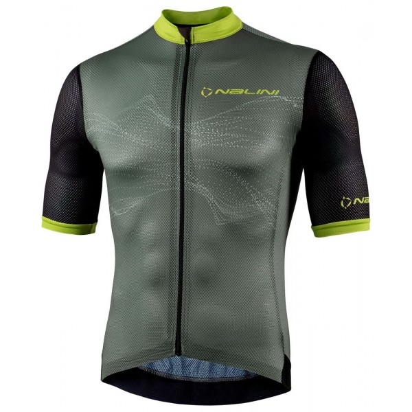 Ergo Mesh Jersey Radtrikot kurzarm olivgrün