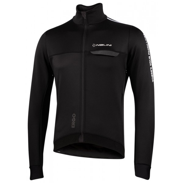 Ergo Shield Jkt Fahrrad Winterjacke schwarz