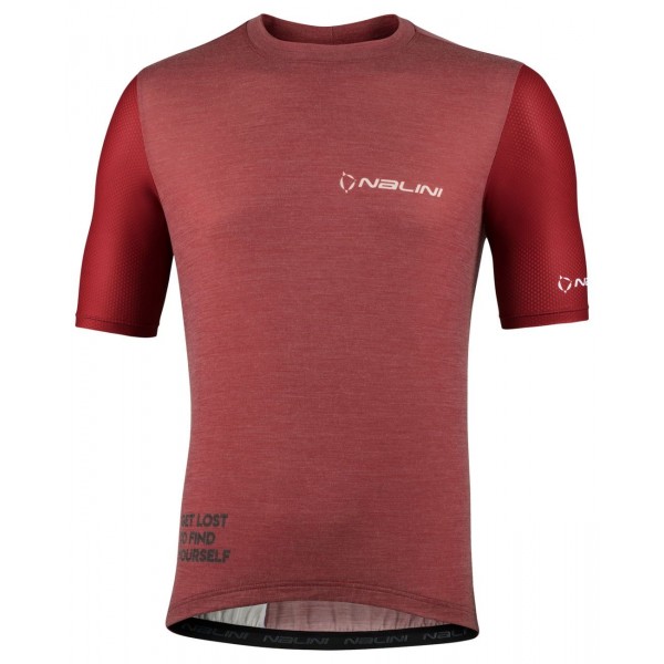 GRAVEL Fahrrad Shirt rot