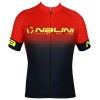 Horizon Jersey Radtrikot kurzarm schwarz/orangerot