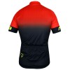 Horizon Jersey Radtrikot kurzarm schwarz/orangerot