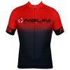Horizon Jersey Radtrikot kurzarm schwarz/rot