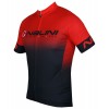 Horizon Jersey Radtrikot kurzarm schwarz/rot