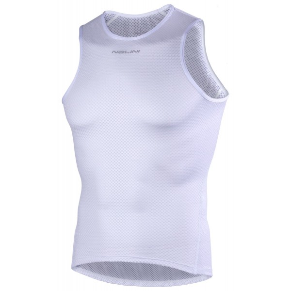 Kermesse Tank Funktionsunterhemd ärmellos weiß