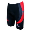 Radsport-Set (Radtrikot THUNDER+Radhose ohne Träger LIGHTNING) rot/schwarz