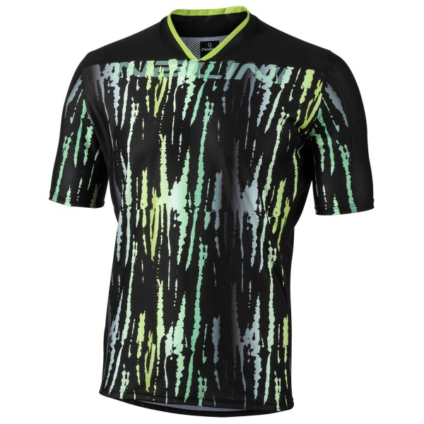 LILLEHAMMER1994 MTB Radtrikot kurzarm schwarz/grün