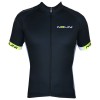 Radsport-Set (Radtrikot Native Jersey+Radhose SISCO 2) schwarz/neongelb