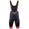 New Color Bib Short Trägerhose kurz schwarz/rot