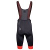 New Color Bib Short Trägerhose kurz schwarz/rot