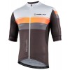 New Speed Radtrikot kurzarm grau/orange/weiß
