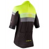 New Speed Radtrikot kurzarm schwarz/neongelb