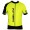 Übergröße Pace Jersey Radtrikot kurzarm neongelb/schwarz