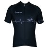 Radsport-Set (Radtrikot Pulse Jersey+Trägerhose Fireball) schwarz