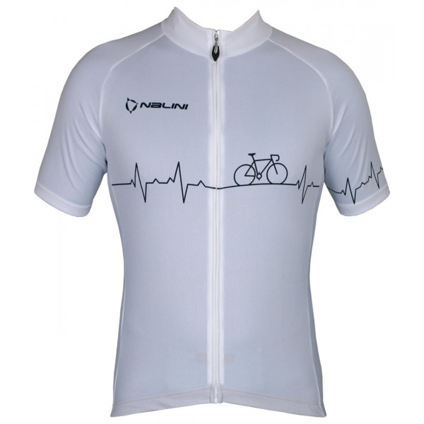 Pulse Jersey Radtrikot kurzarm weiß