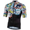 SEOUL1988 Radtrikot kurzarm schwarz/mehrfarbig