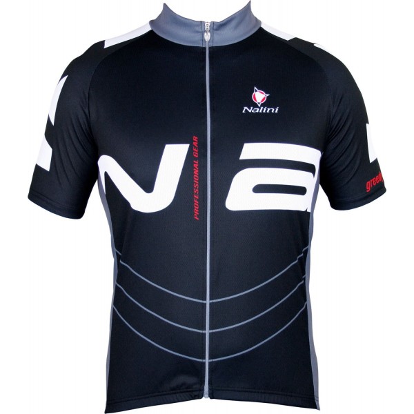 THUNDER Radtrikot kurzarm schwarz