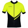 VENDETTA Radtrikot kurzarm schwarz/neongelb