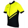 VENDETTA Radtrikot kurzarm schwarz/neongelb