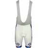 Trägerhose weiß-FRANCAISE DES JEUX (FDJ)-BIG MAT 2012 Radsport-Profi-Team