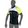 Übergröße TANDE Kurzarmtrikot schwarz/lime