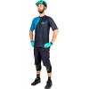 PIN IT Radtrikot kurzarm MTB/Freeride dark blue/teal